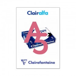 Papier A4 blanc 90 g Clairefontaine Clairalfa - Ramette de 500 feuilles sur