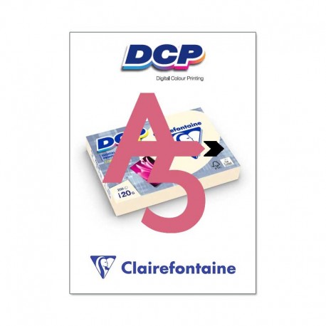 250 feuilles de papier ivoire A4 DCP 120 gr/m² de Clairefontaine