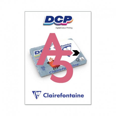 250 feuilles de papier blanc A5 120 gr/m² qualité DCP de Clairefontaine
