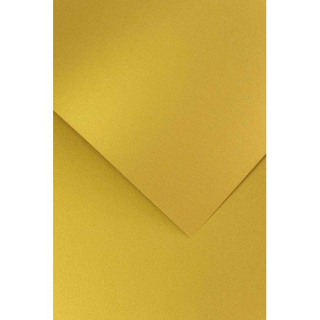 feuilles de papier cartonné A4 couleur Or brillant 300 gr/m²