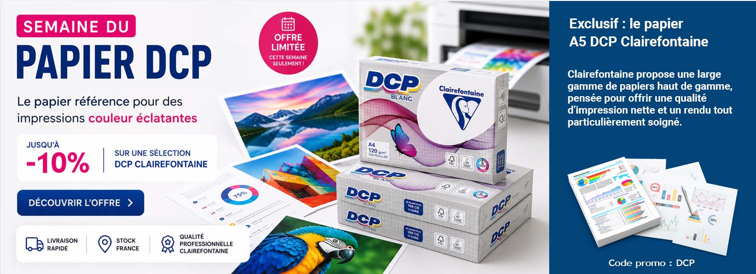 la semaine du papier DCP A5, A4, A3 de Clairefontaine
