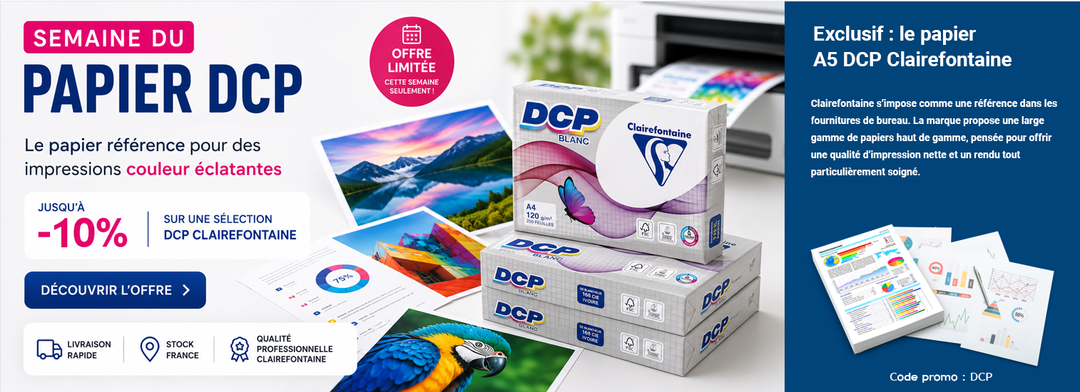 la semaine du papier DCP A5, A4, A3 de Clairefontaine