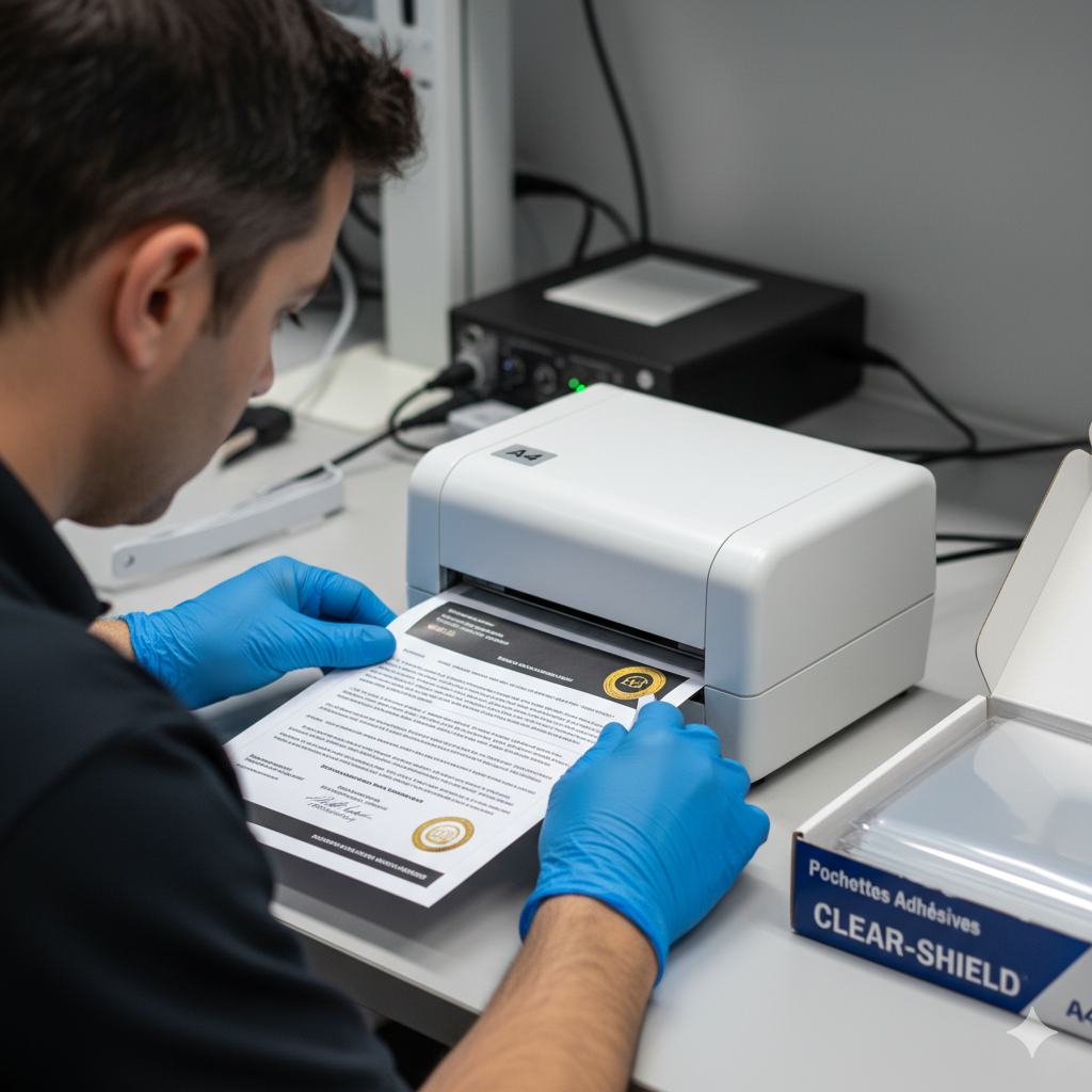 Plastifieuse à froid