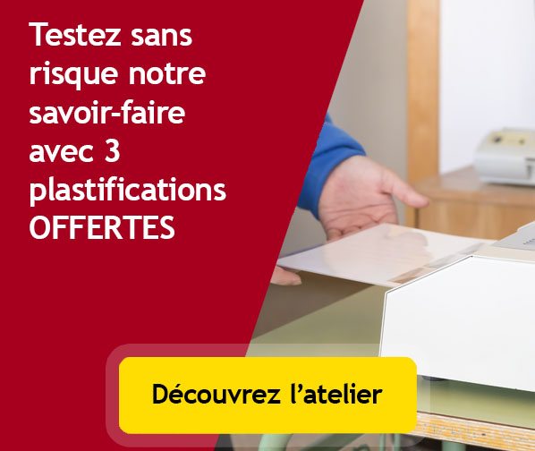 Vos documents plastifiés à la demande : Simplicité, flexibilité et formats adaptés à vos besoins