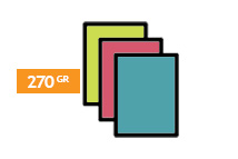 Papier cartonné couleur