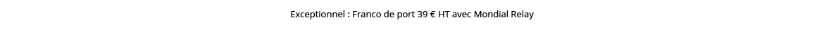 Offre Spéciale frais de port